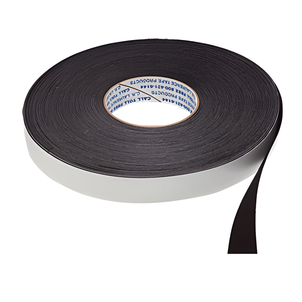 CRL Black 1" Wide Moleskin Channel Liner - Solid