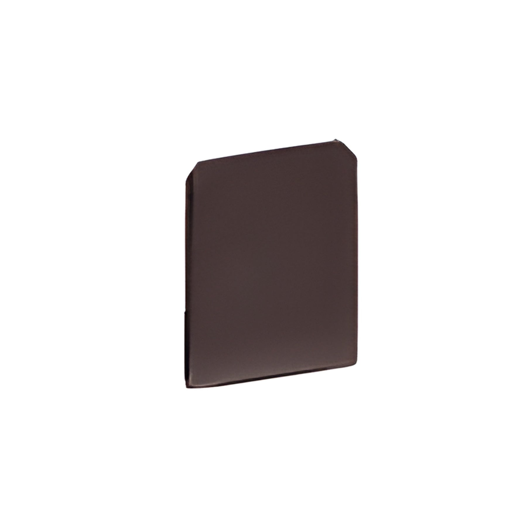 CRL Black Bronze Anodized End Cap for WU3 Series Wet/Dry U-Channel