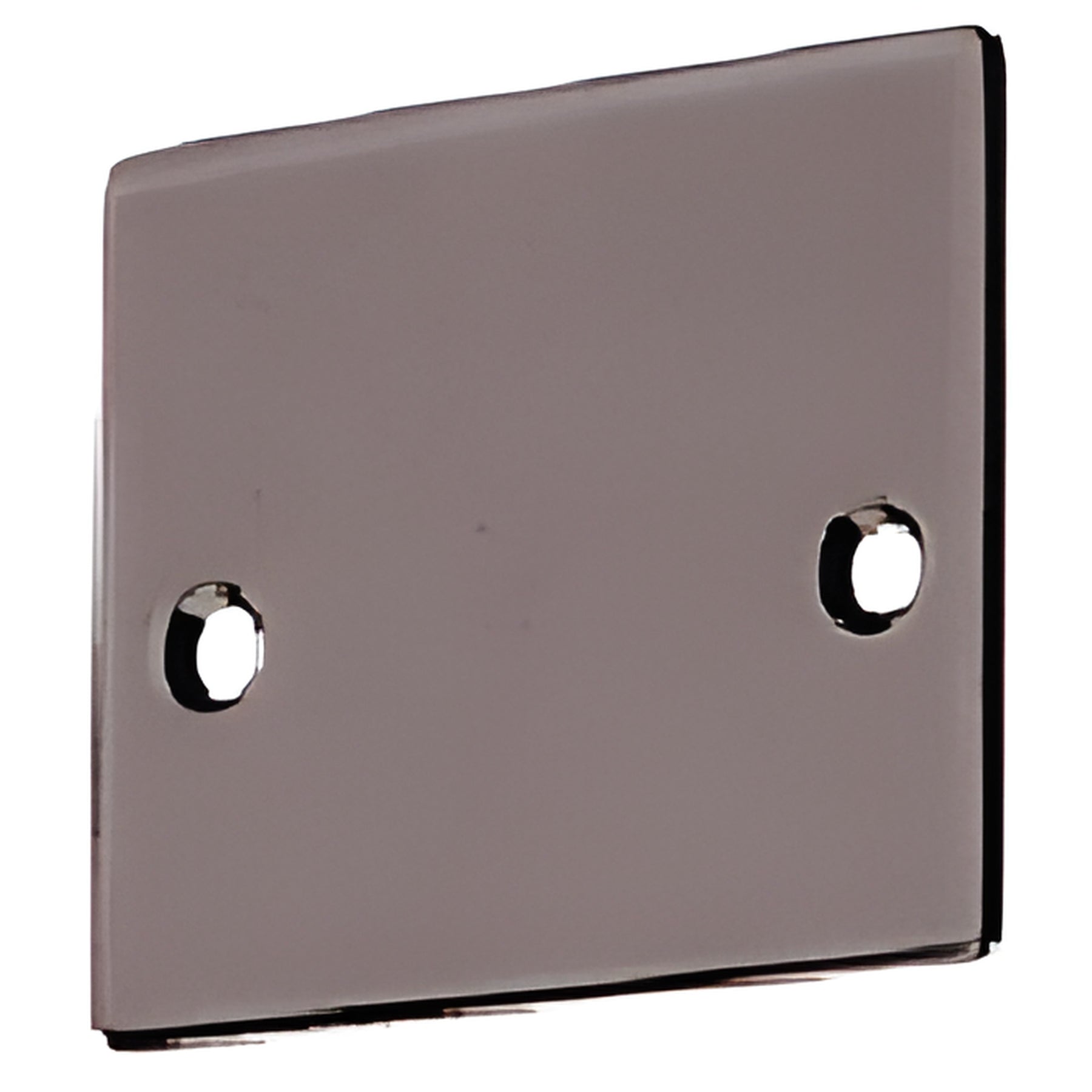 CRL Black Bronze Anodized End Cap with Screws for NH3 Series Wide U-Channel