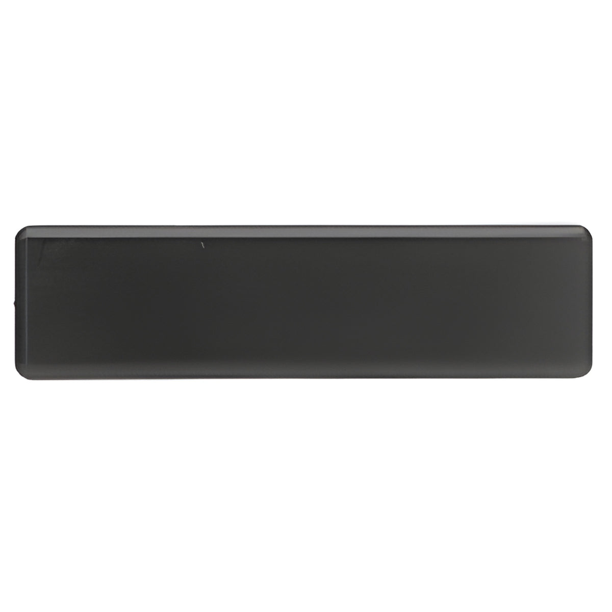 CRL Black European Style Glass Door Hinge Arm Cover Plate