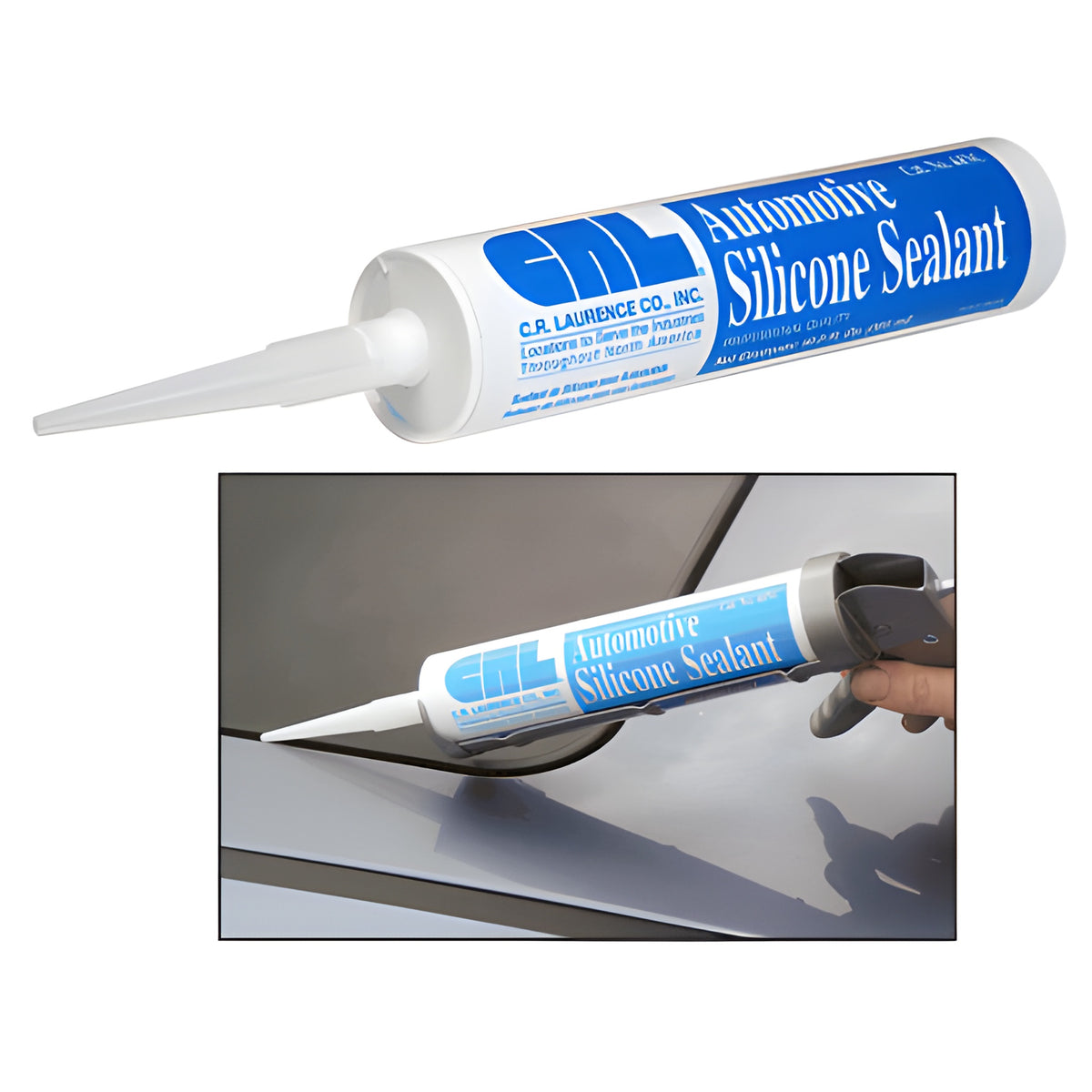 CRL Black Neutral Cure Automotive Silicone Sealant