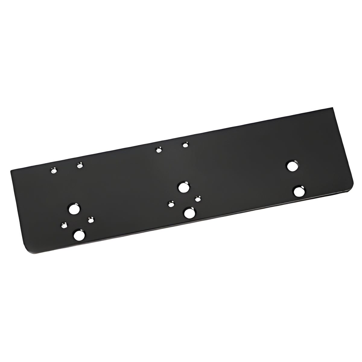 CRL Black PR90 Series Drop Plate Flush Mount