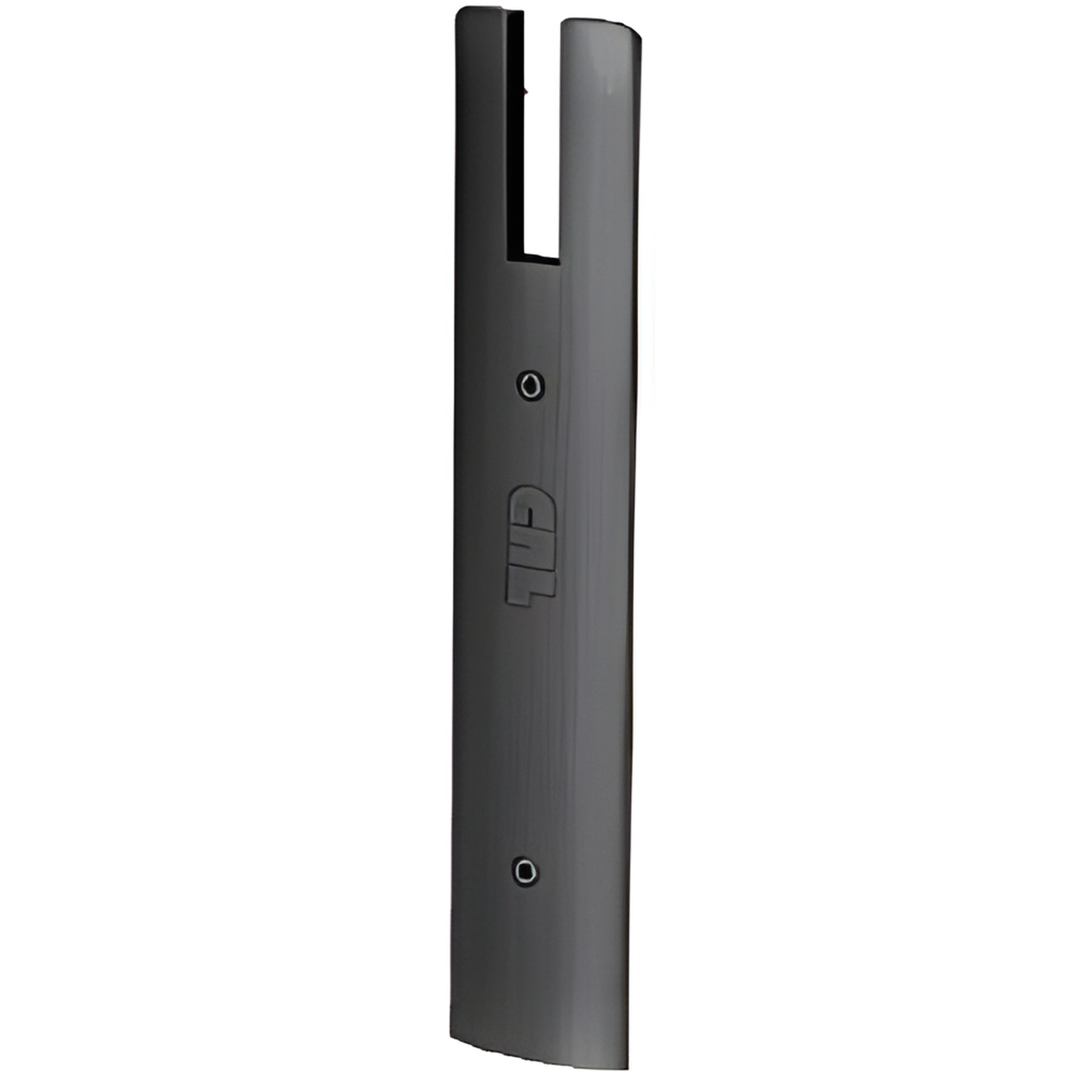 CRL Black Powder Coat End Cap for 10" Square 1/2" Glass Wedge-Lock® Door Rail