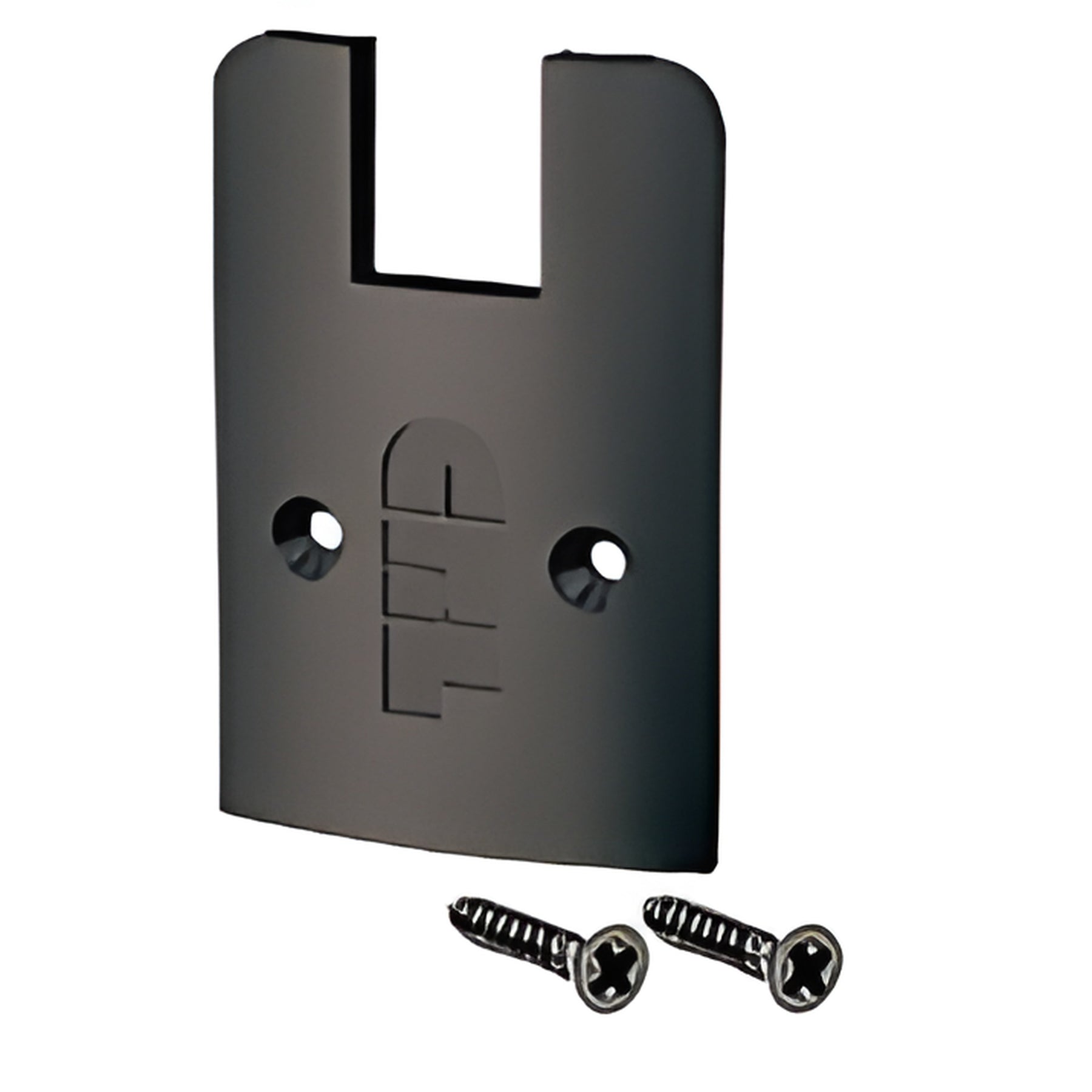 CRL Black Powder Coat Low Profile Sidelite Rail Cap With Screws