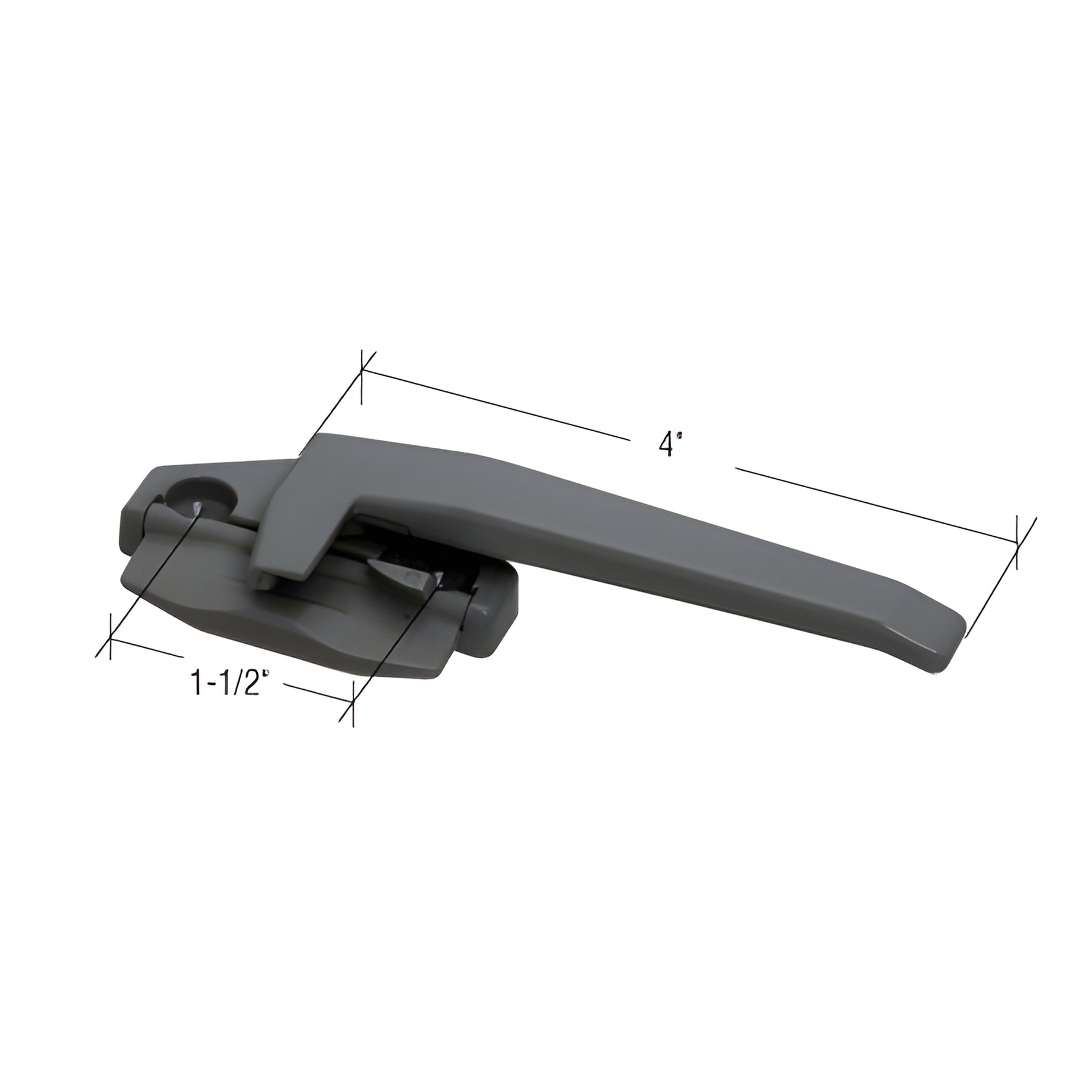 CRL Black Right Hand Cam Handle with 1-1/2" Screw Holes