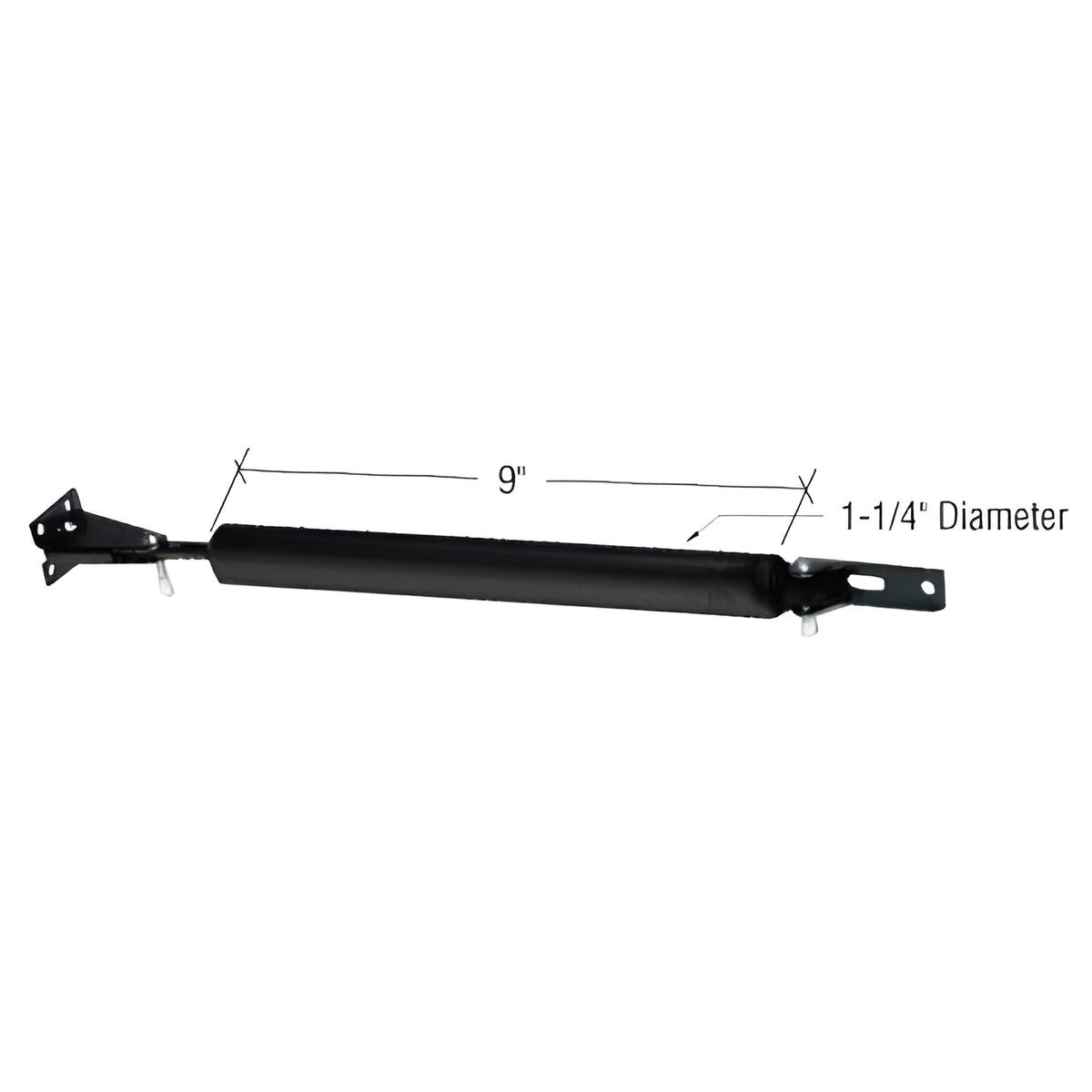 CRL Black Screen Door Pneumatic Closer Medium Duty