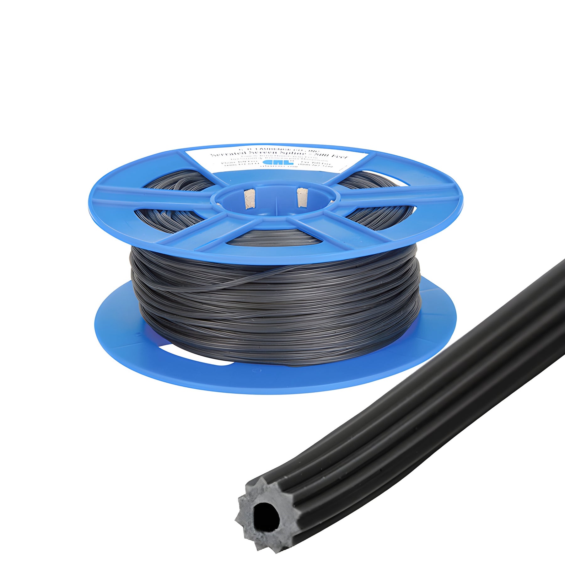 CRL Black .090 Screen Retainer Spline - 500 Foot Roll