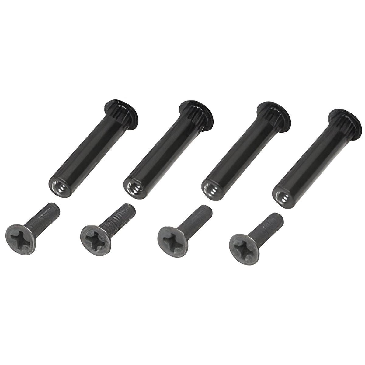 CRL Black Sex Bolt Mounting Screws