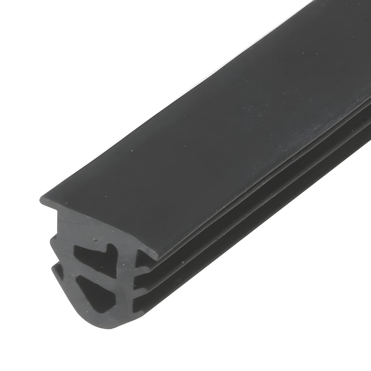 CRL Black Top Rubber Gasket for Laminated Tempered Glass Base Shoe - 200' Roll