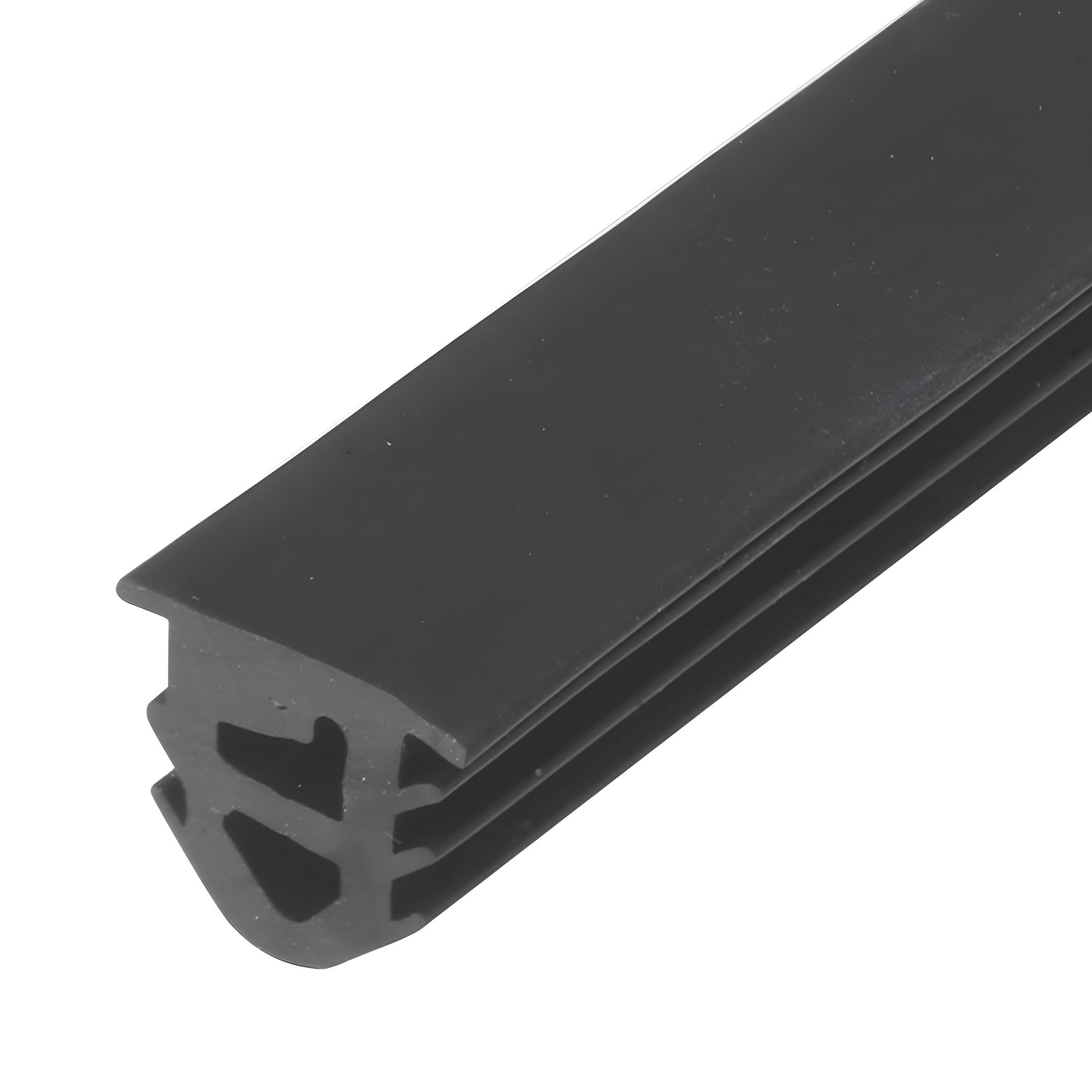 CRL Black Top Rubber Gasket for Laminated Tempered Glass Base Shoe - 200' Roll
