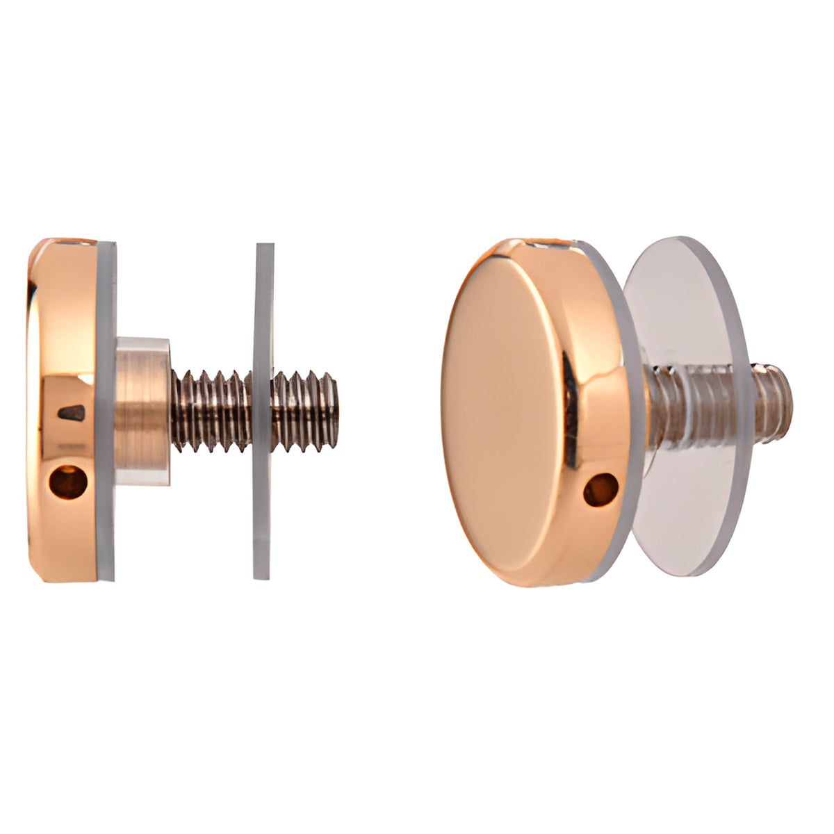 CRL Brass 1-1/4" Diameter Standoff Cap Assembly