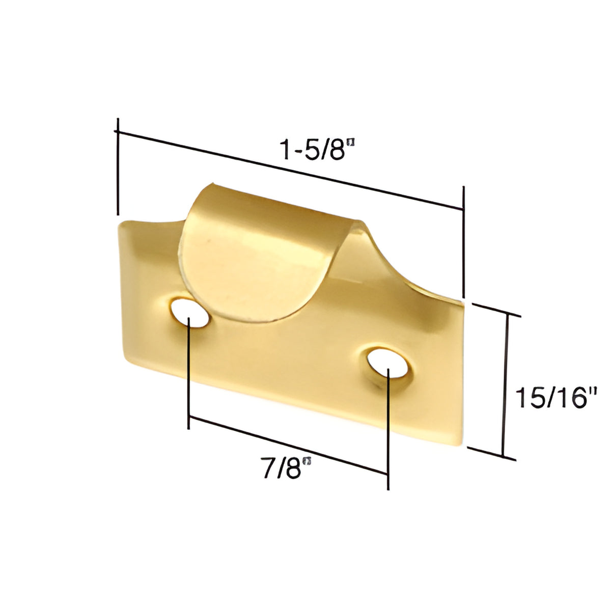 CRL Brass Window Sash Lift
