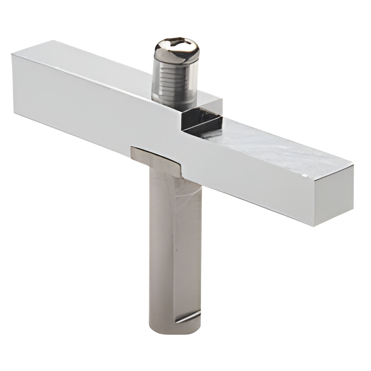 CRL Brite Anodized Adaptor Block Used with Senior Prima Hinges