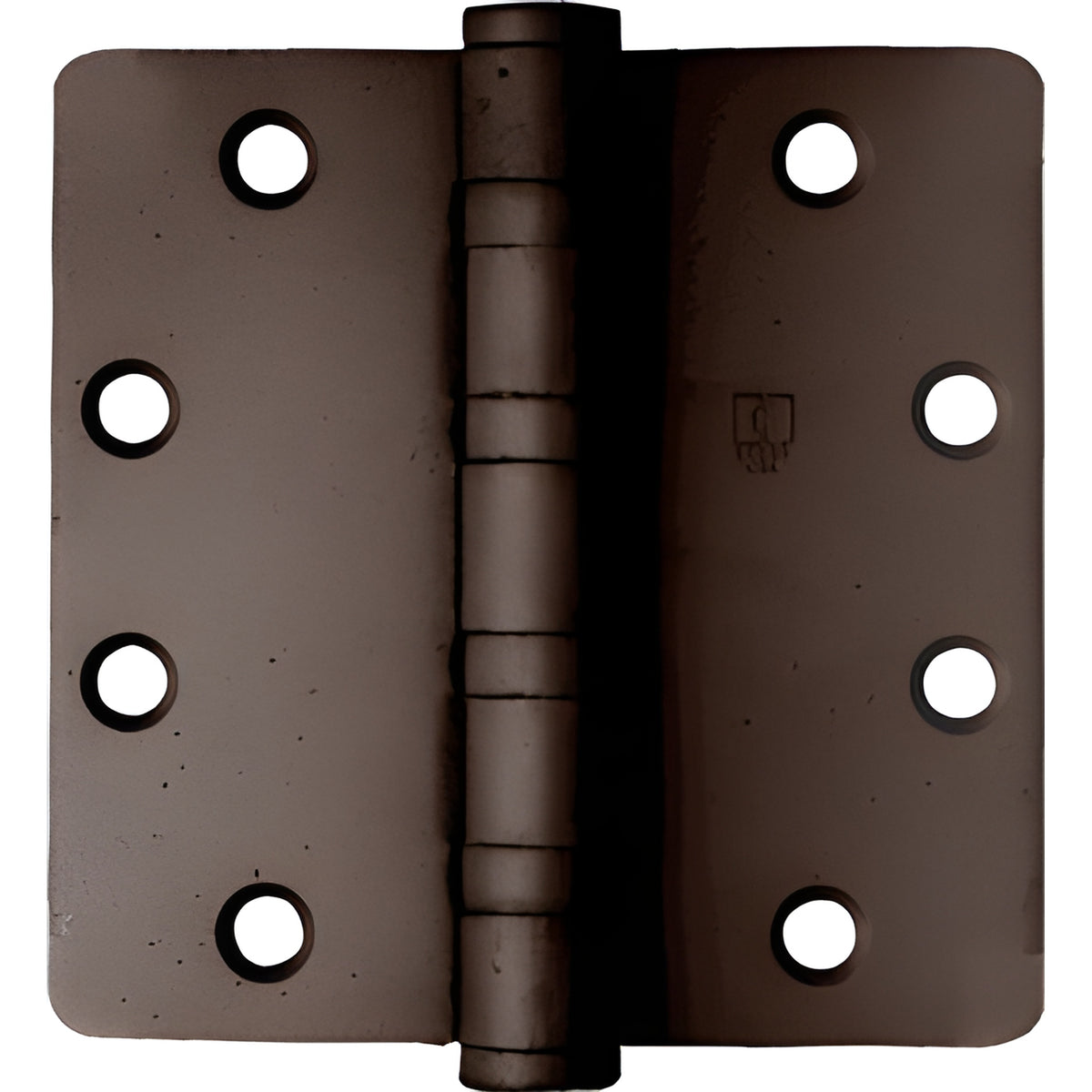 CRL Bronze Non-Removable Pin Heavy Weight 1/4" Radius Ball Bearing Template Butt Hinge