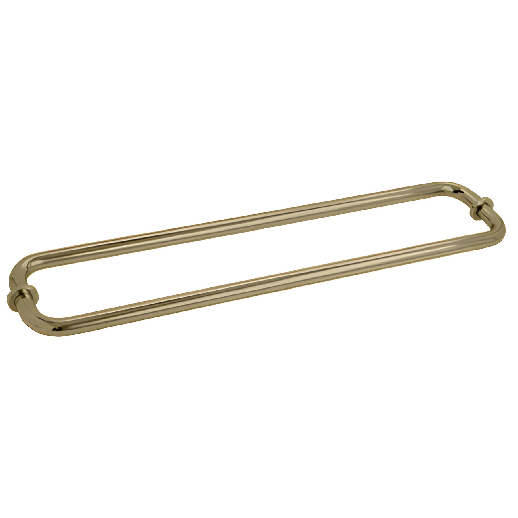 CRL Brushed Bronze 24" Back-to-Back Towel Bars for Glass