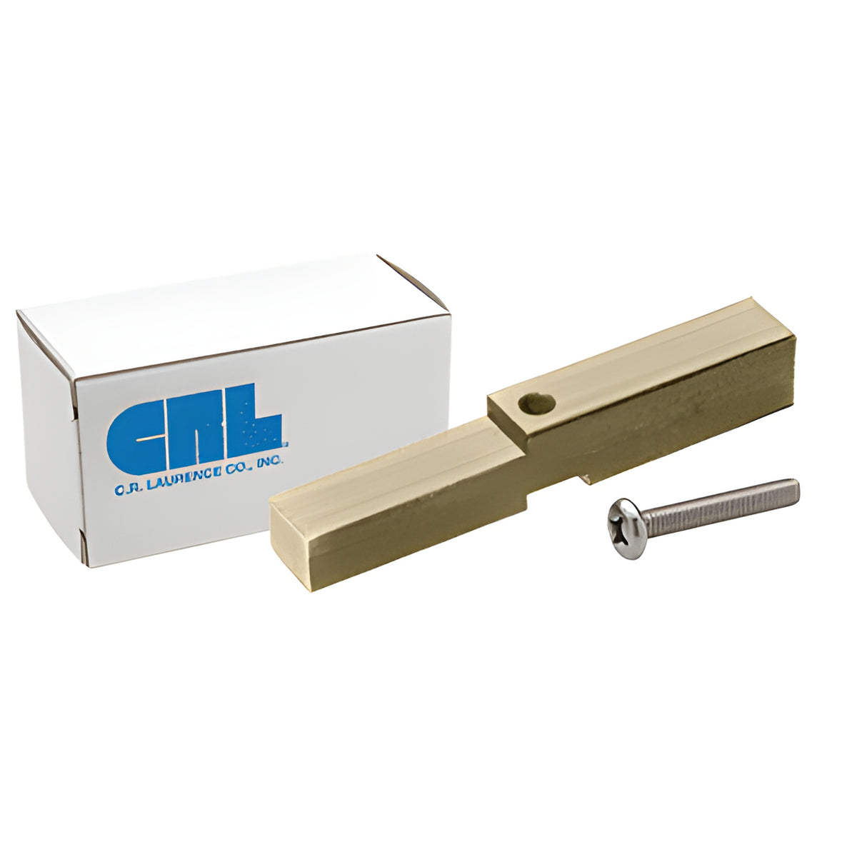 CRL Brushed Bronze Adapter Block for Prima, Shell and Rondo Hinges