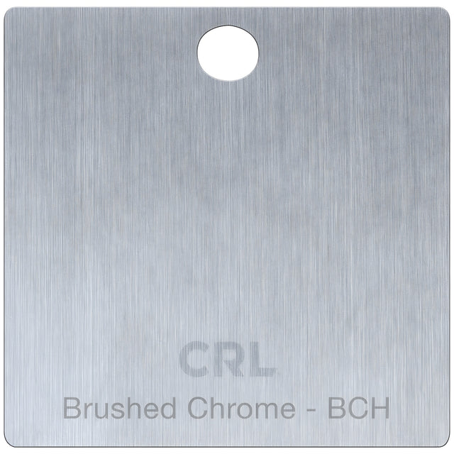 CRL Brushed Chrome Color Chip