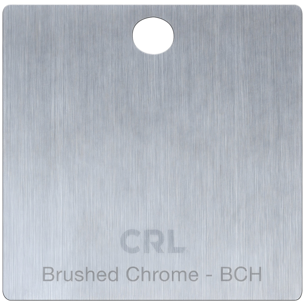 CRL Brushed Chrome Color Chip