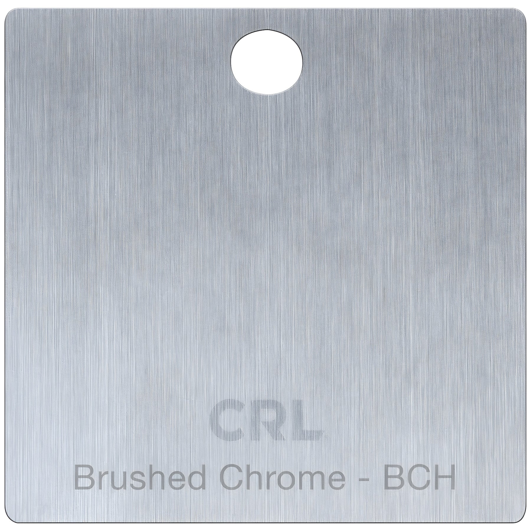 CRL Brushed Chrome Color Chip