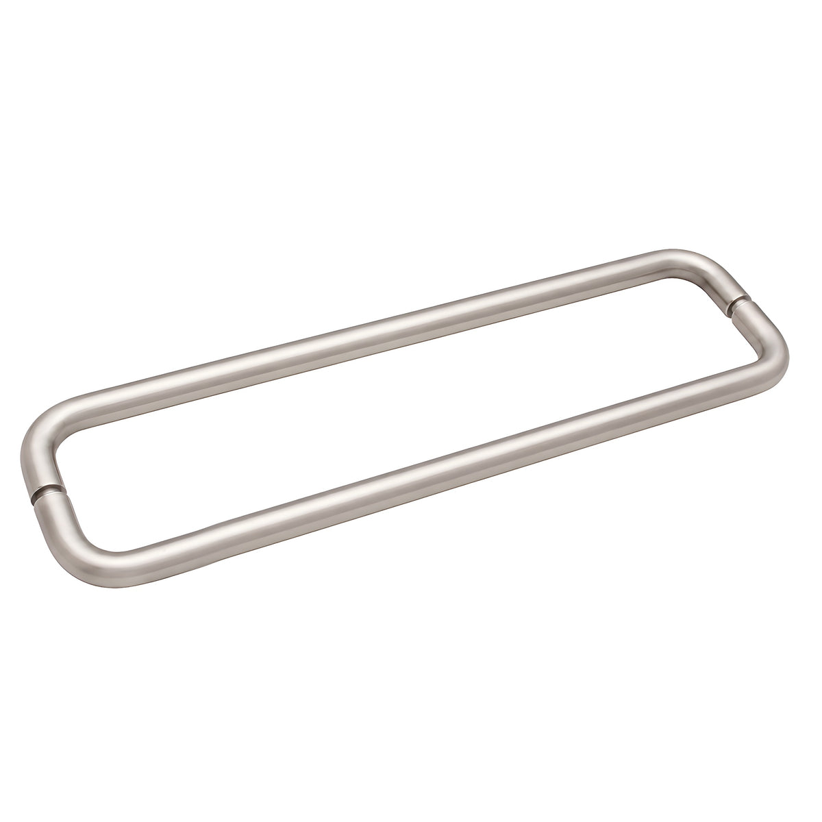 CRL Brushed Nickel 18" BM Series Back-to-Back Towel Bar Without Metal Washers