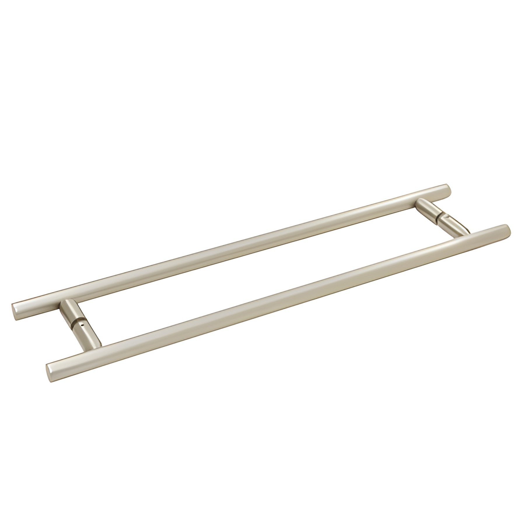 CRL Brushed Nickel 18" Back-to-Back Ladder Style Towel Bar