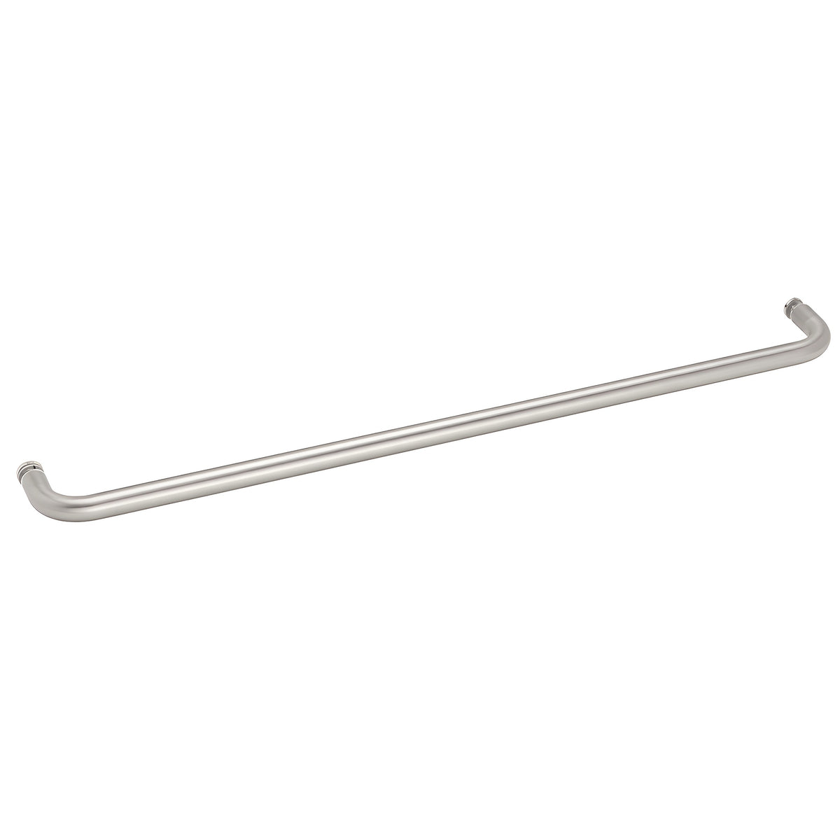 CRL Brushed Nickel 24" BM Series Single-Sided Towel Bar Without Metal Washers