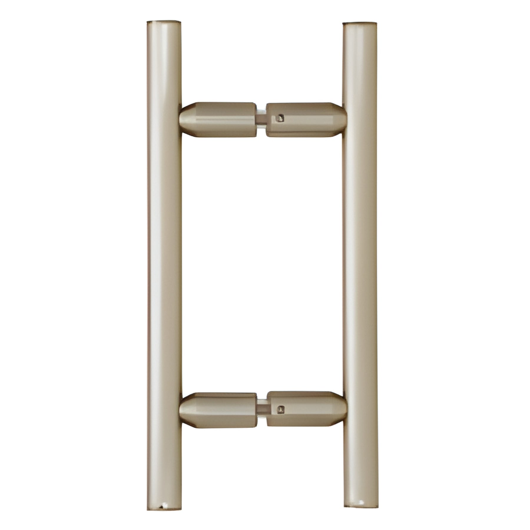 CRL Brushed Nickel 6" Ladder Style Back-to-Back Pull Handle
