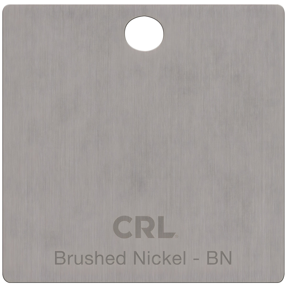 CRL Brushed Nickel Color Chip