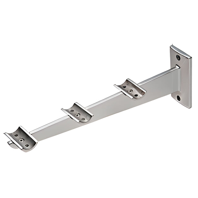 CRL Brushed Stainless 12" Tray Slide Shelf Bracket