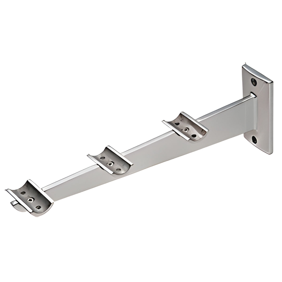 CRL Brushed Stainless 12" Tray Slide Shelf Bracket