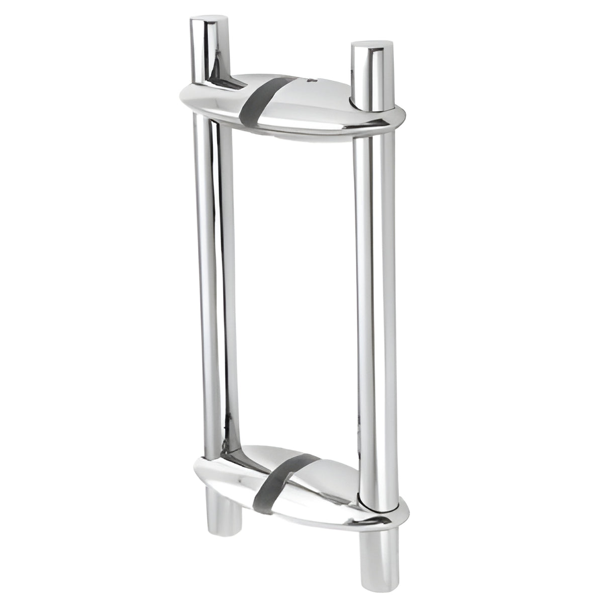 CRL Brushed Stainless 16" Variant Series Adjustable Pull Handle with VP2 Mounting Post