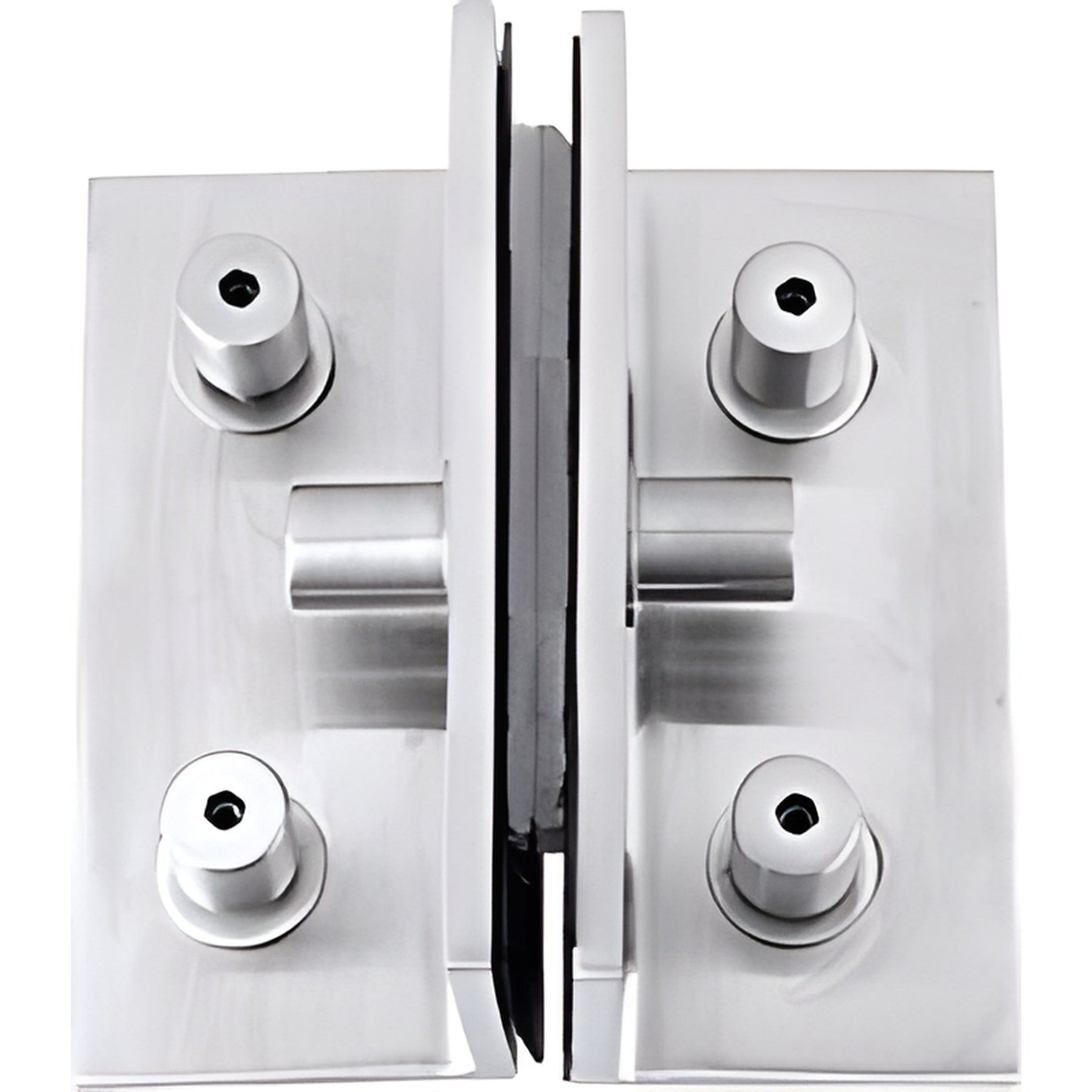 CRL Brushed Stainless 2-Way Glass / 1-Way Wall Rectangular Bracket