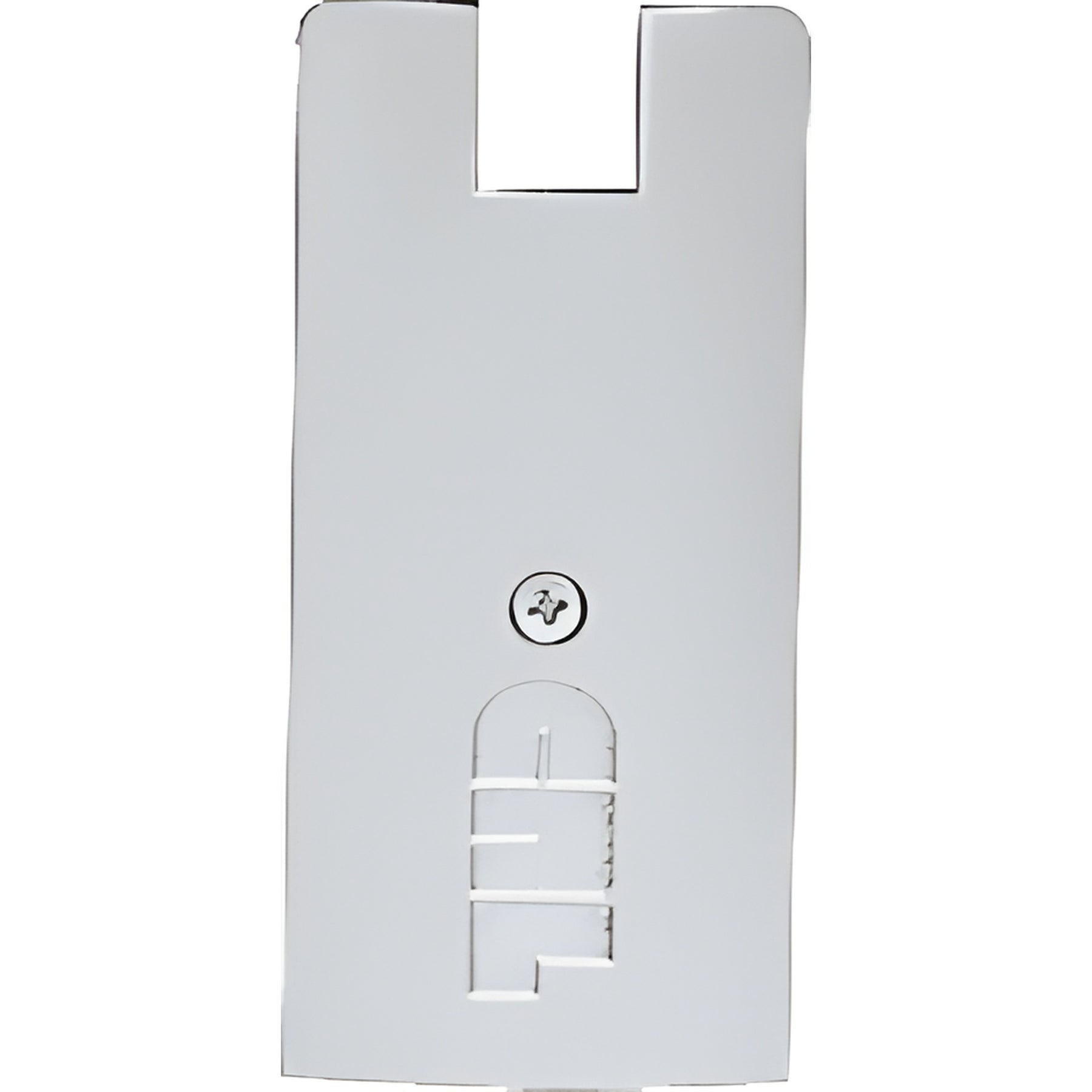 CRL Brushed Stainless Anodized 4" Square End Cap for Sidelite Rails