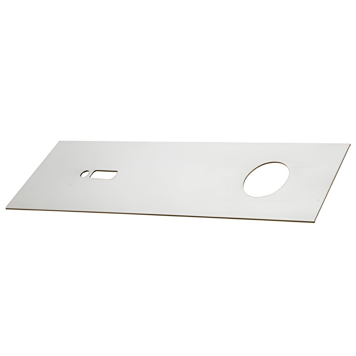 CRL Brushed Stainless Cover Plate for 4-1/2" Header Used with Overhead Concealed Door Closers