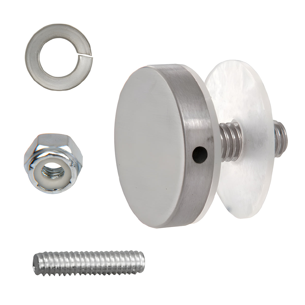 CRL Brushed Stainless Crescent 90 Degree Accessory Kit