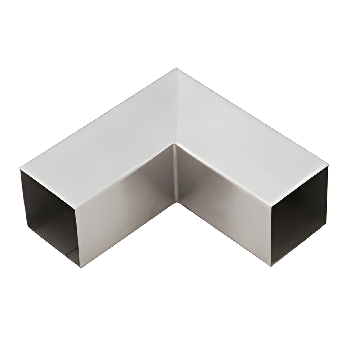 CRL Brushed Stainless Custom Angle Horizontal Corner for 1-1/2" Square Hand Railing