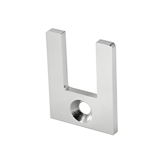 CRL Brushed Stainless End Cap for 1-3/8" Slender Profile Door Rail