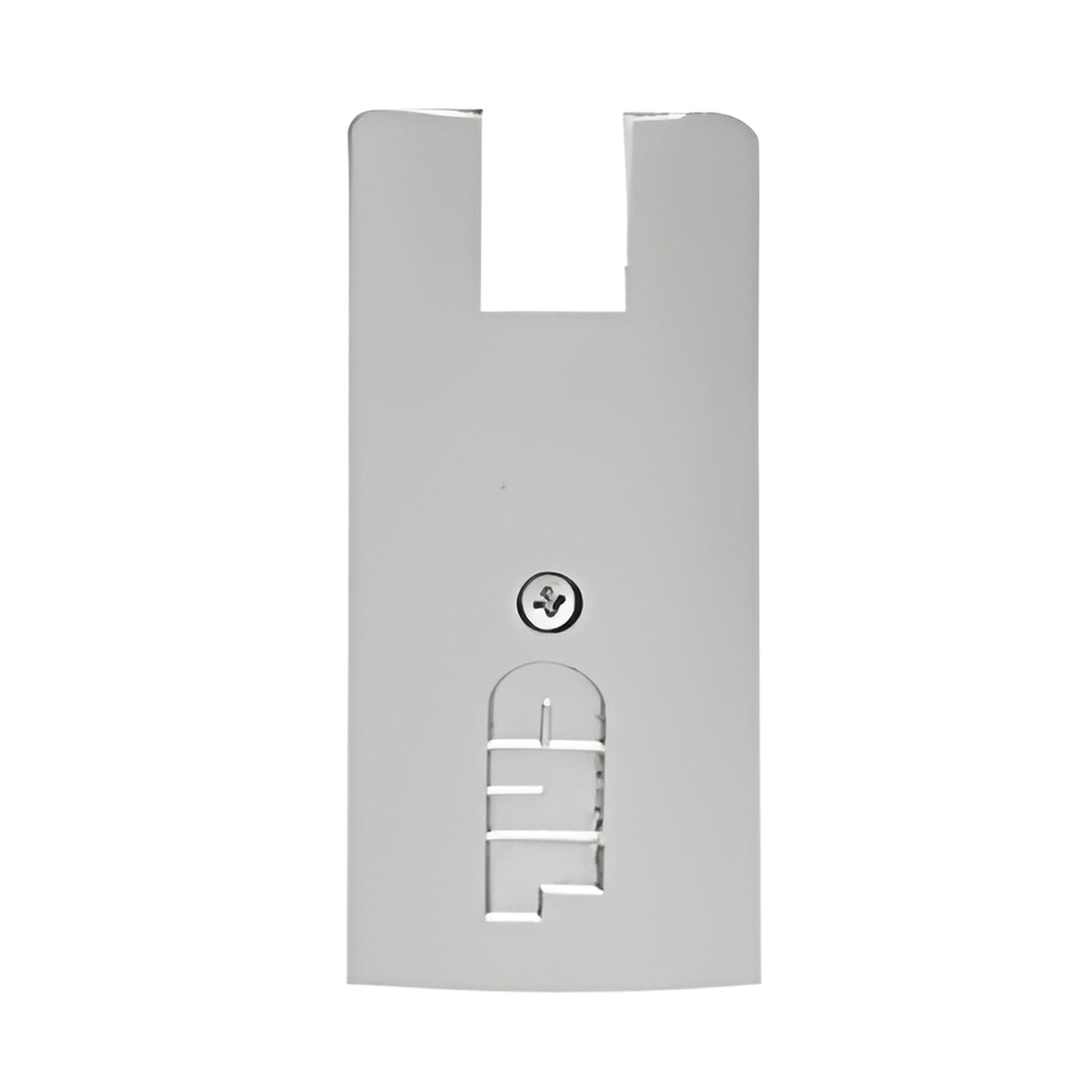 CRL Brushed Stainless End Cap for 4" Square Wedge-Lock® Door Rail