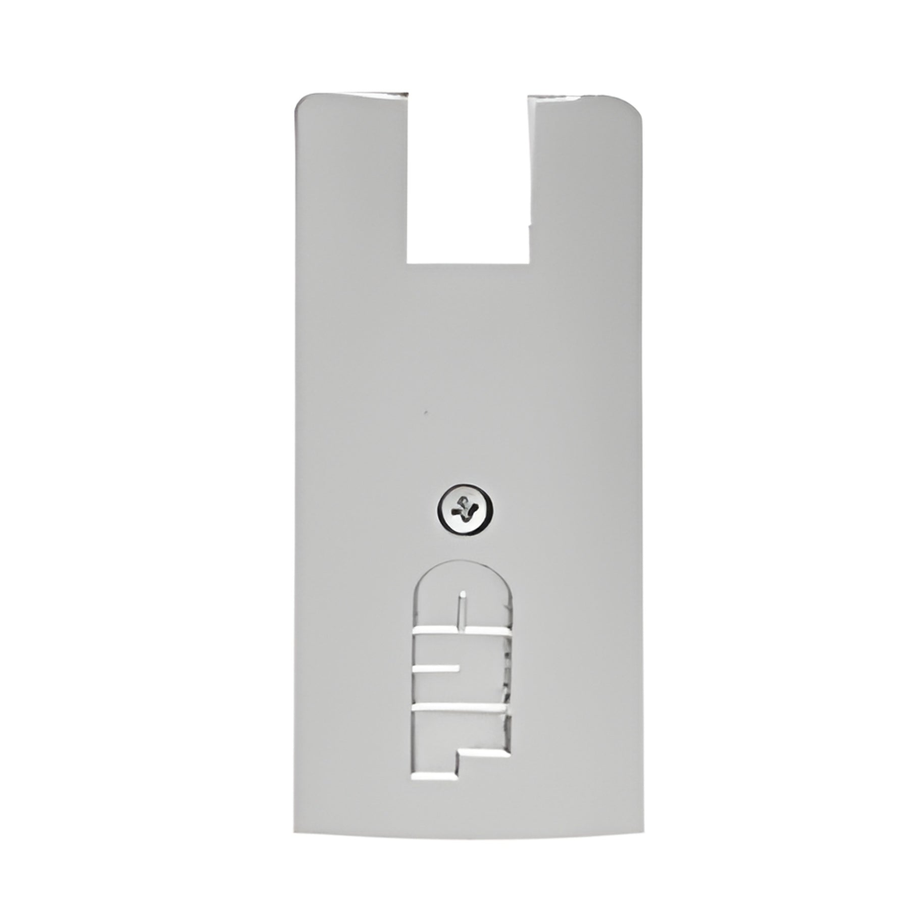 CRL Brushed Stainless End Cap for 4" Square Wedge-Lock® Door Rail