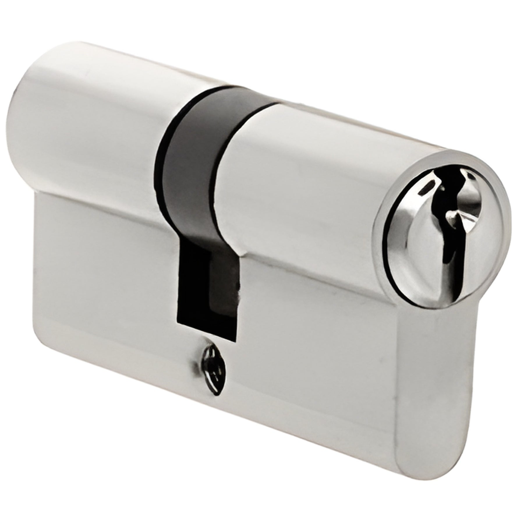 CRL Brushed Stainless Extended Length Keyed Cylinder/Cylinder - Keyed Alike