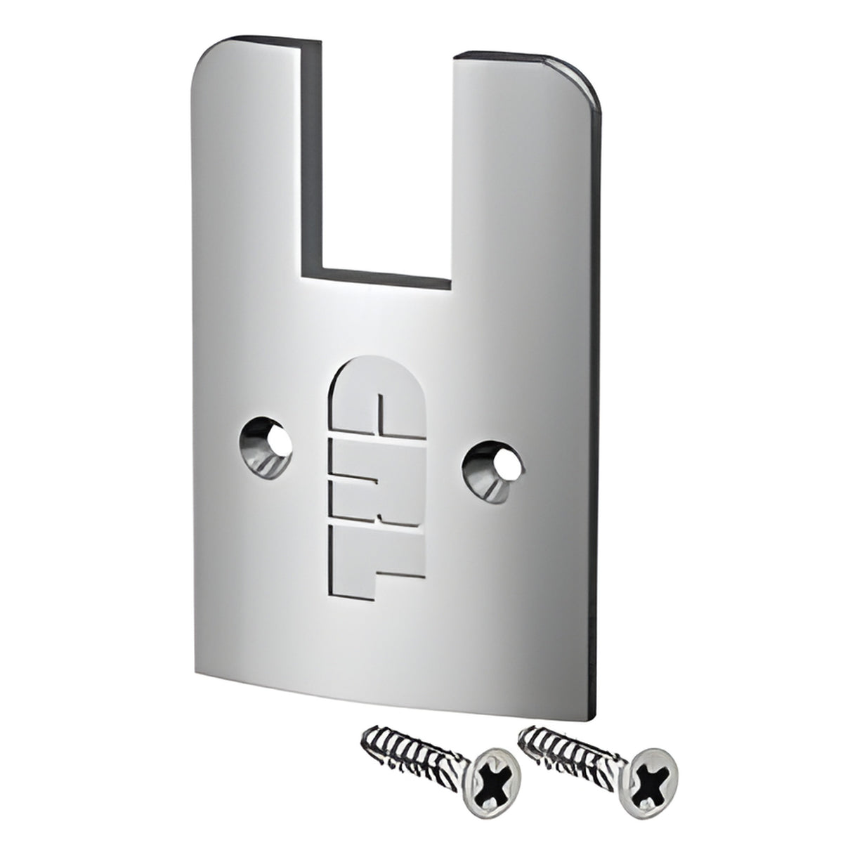 CRL Brushed Stainless Low Profile End Cap With Screws