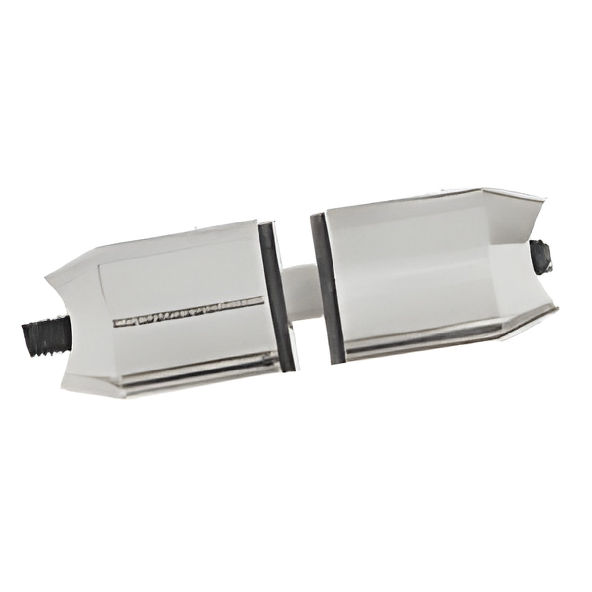 CRL Brushed Stainless Mid-Post for Extra Length Ladder Style Pulls