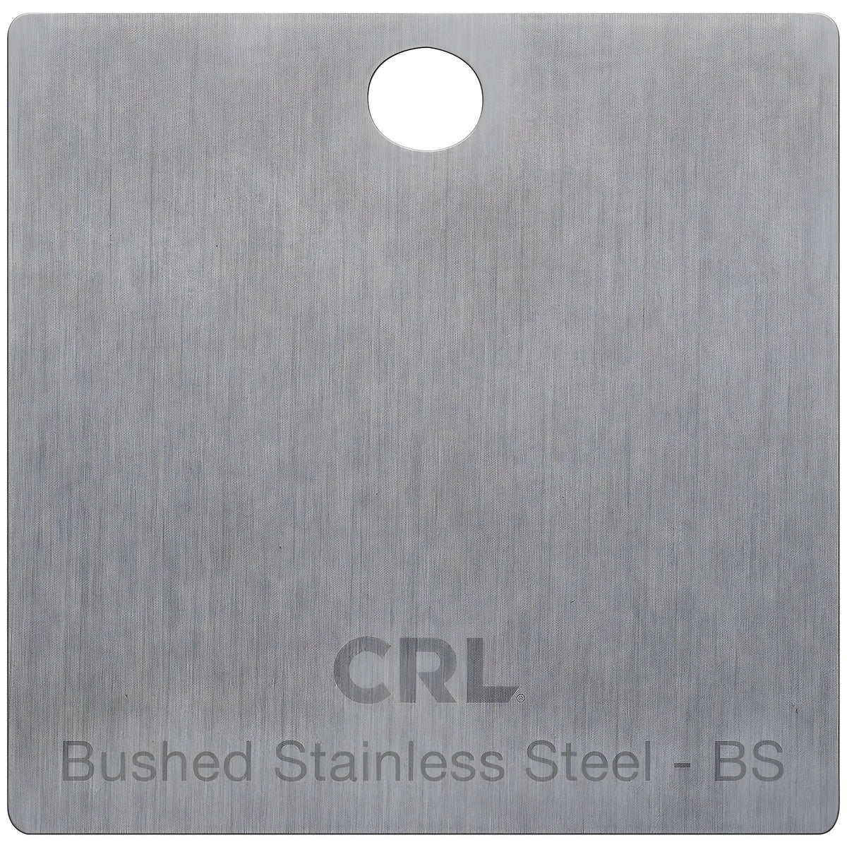 CRL Brushed Stainless Steel Color Chip