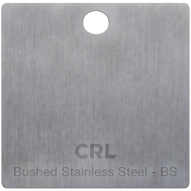 CRL Brushed Stainless Steel Color Chip