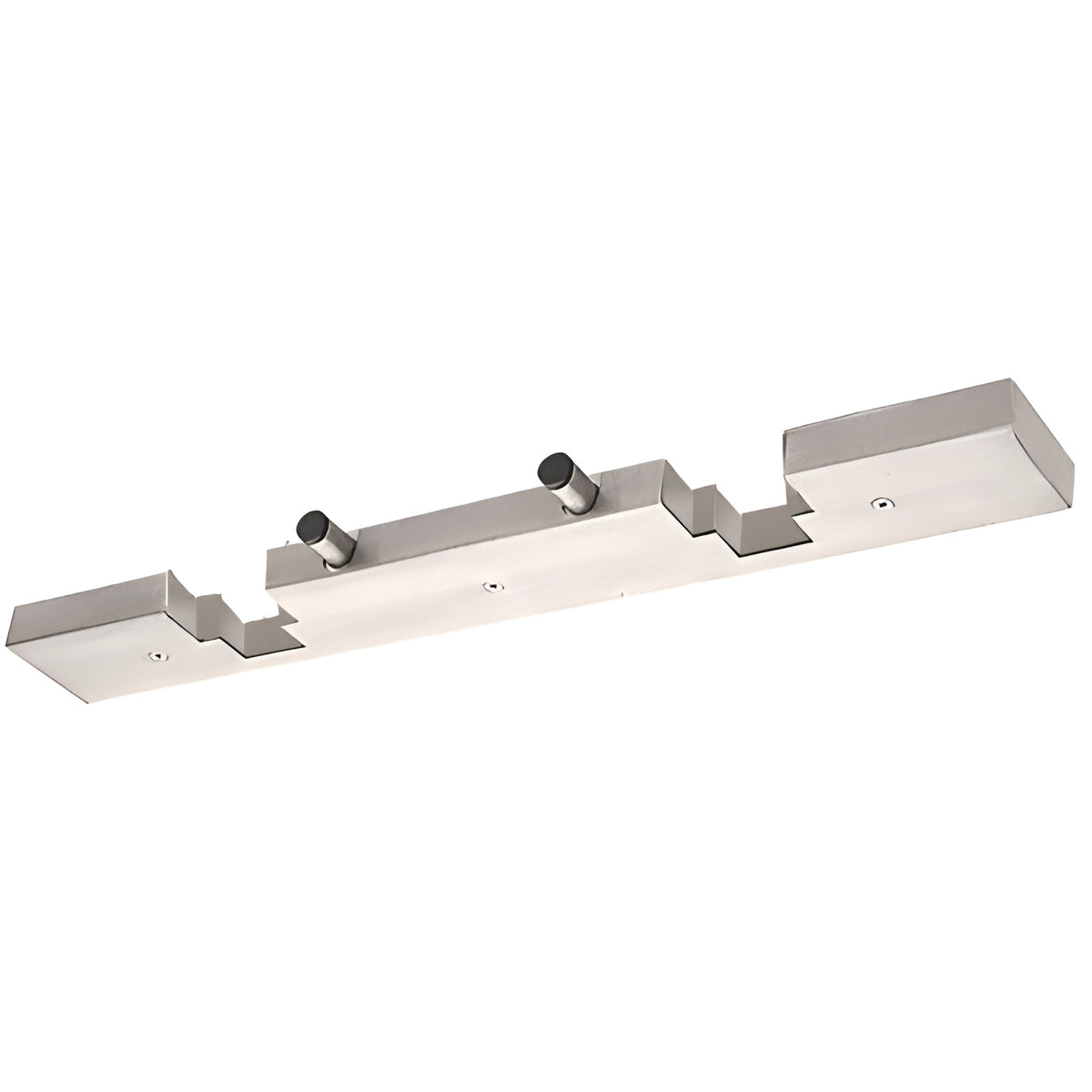 CRL Brushed Stainless Steel Electric Strike Keeper for Double Stile Doors - Fail Secure