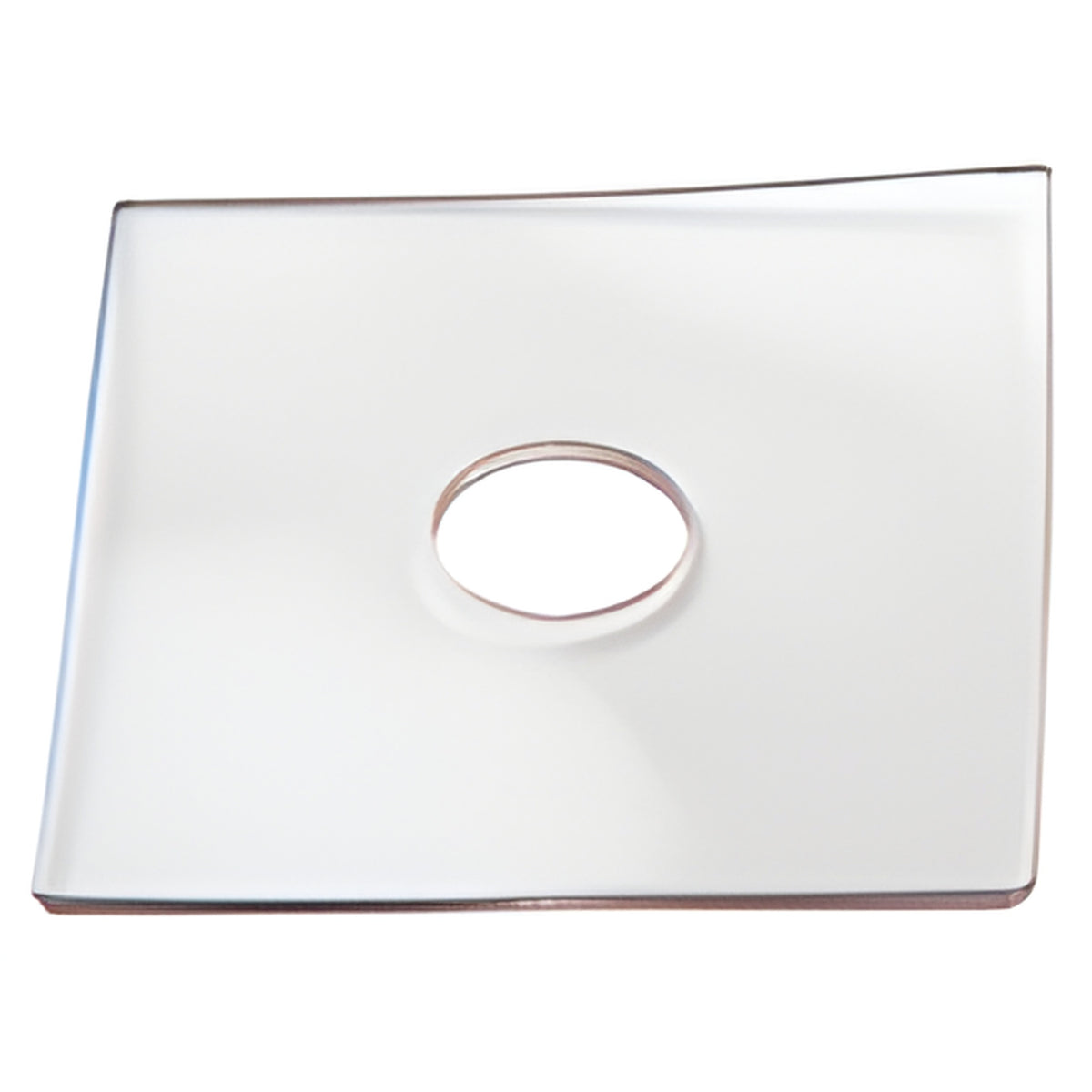 CRL Clear 1-1/4" Outside Diameter Square Washer