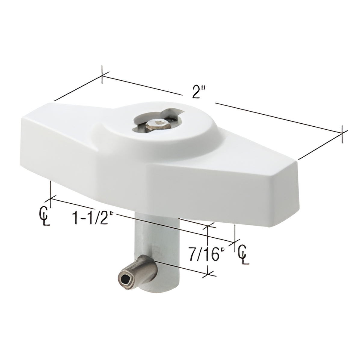 CRL Clear Anodized Access Control Key Lock