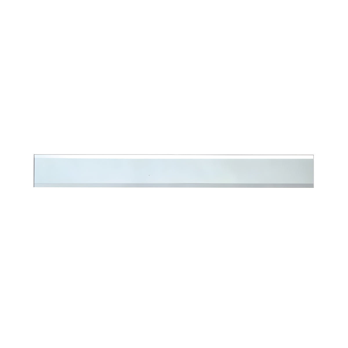 CRL Clear Mirror Glass 2" x 38" Strips Beveled Only on 2 Long Sides