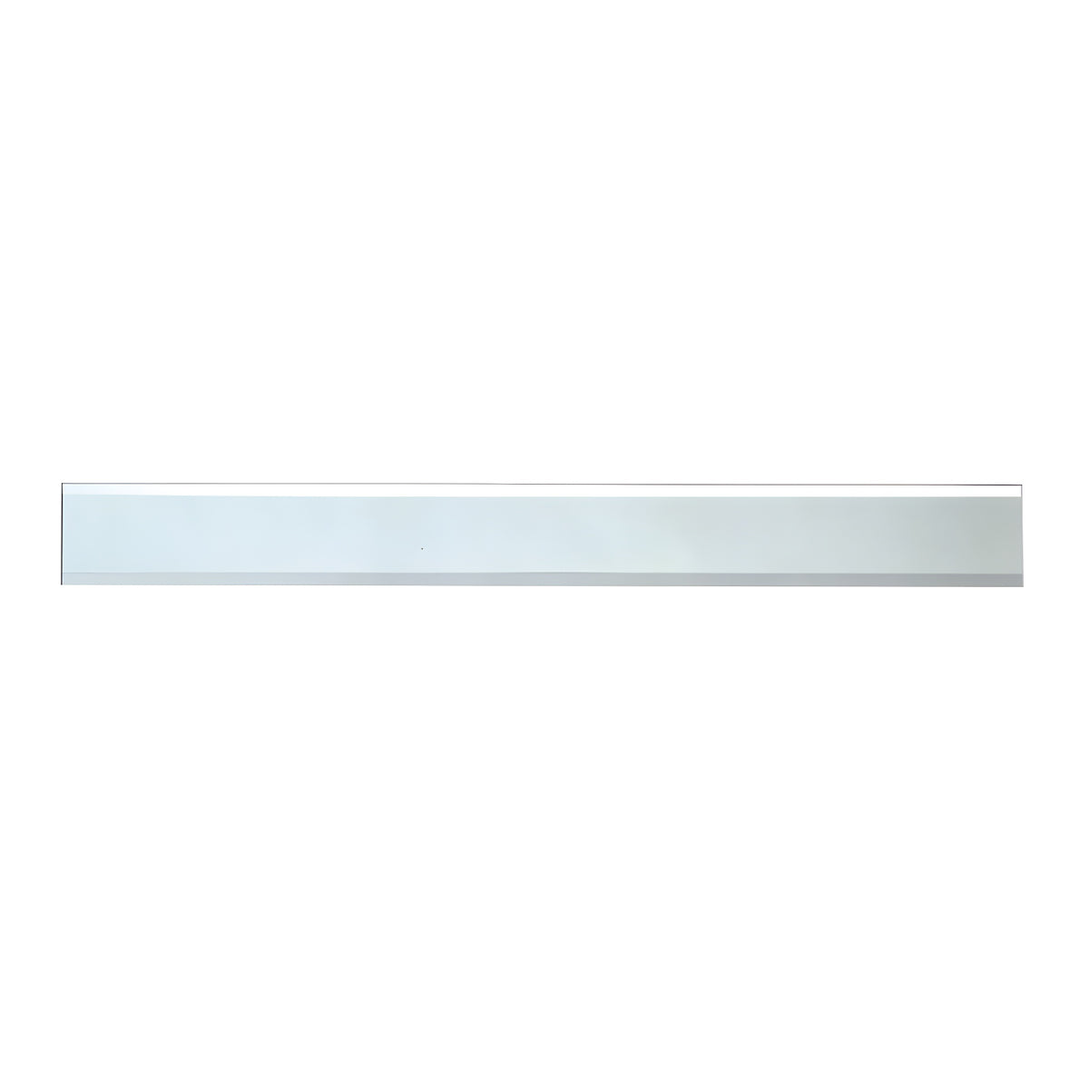 CRL Clear Mirror Glass 2" x 44" Strips Beveled Only on 2 Long Sides