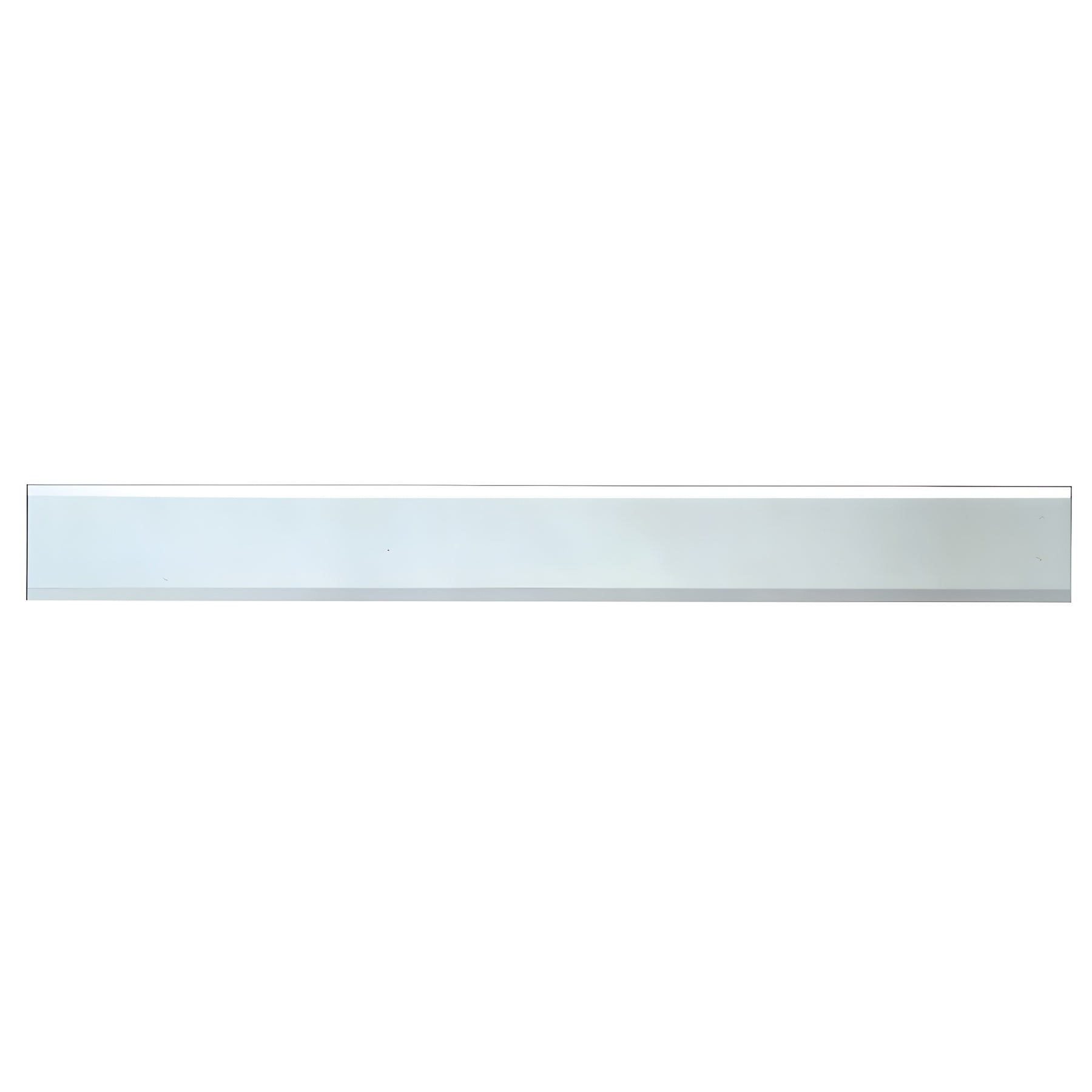 CRL Clear Mirror Glass 3" x 54" Strips Beveled Only on 2 Long Sides